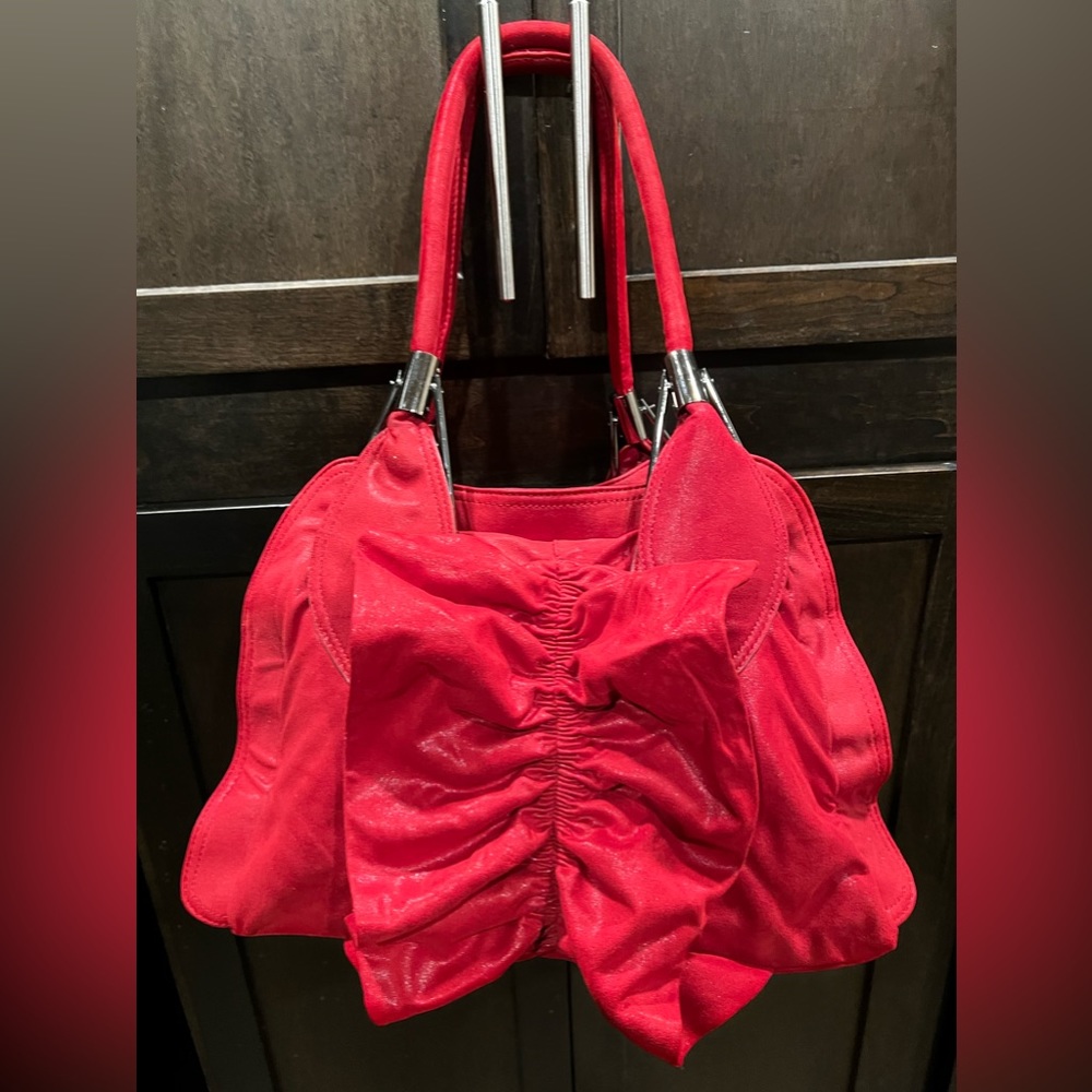 Shimmery Red shoulder bag